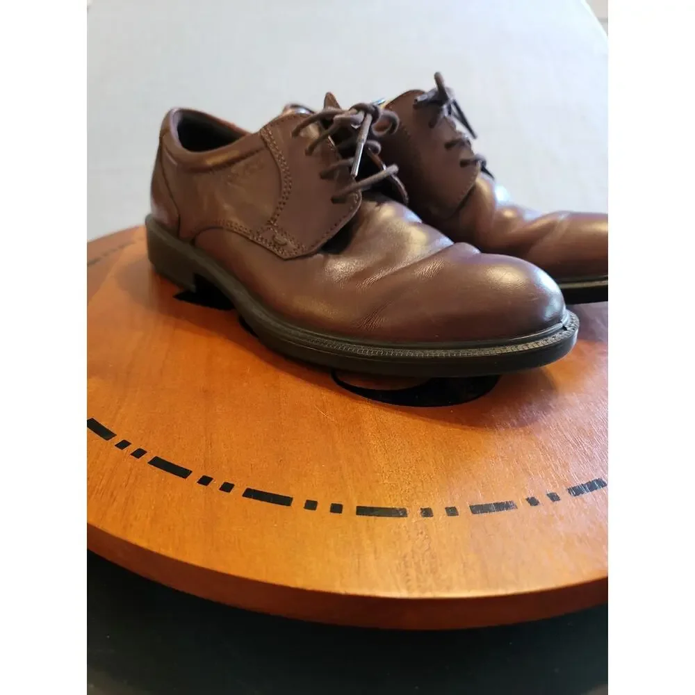 ECCO Helsinki Classic Oxford Dress Shoes in brown leather Size 7